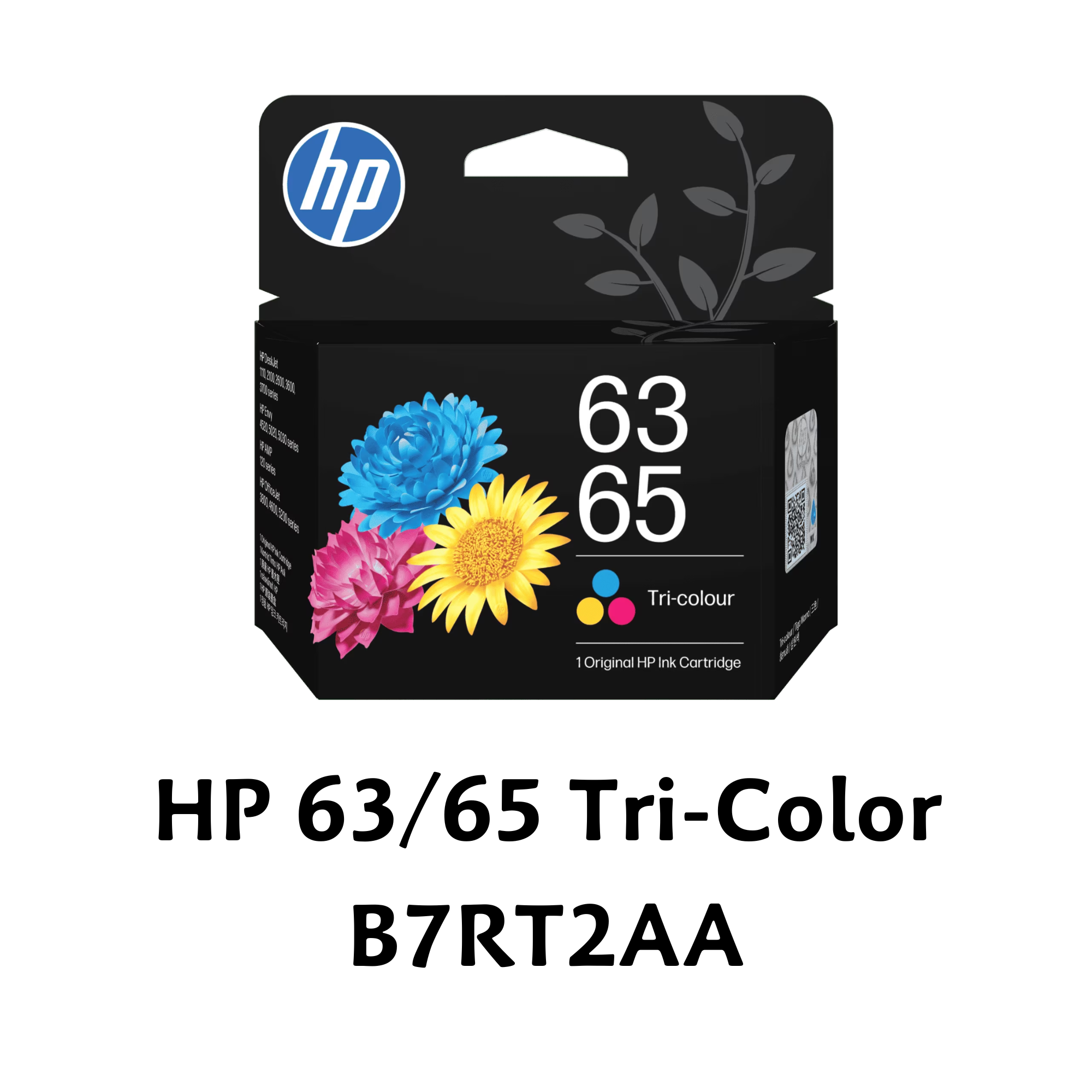 [ORIGINAL] HP 63/65 Black & Tri-Color Ink Cartridge