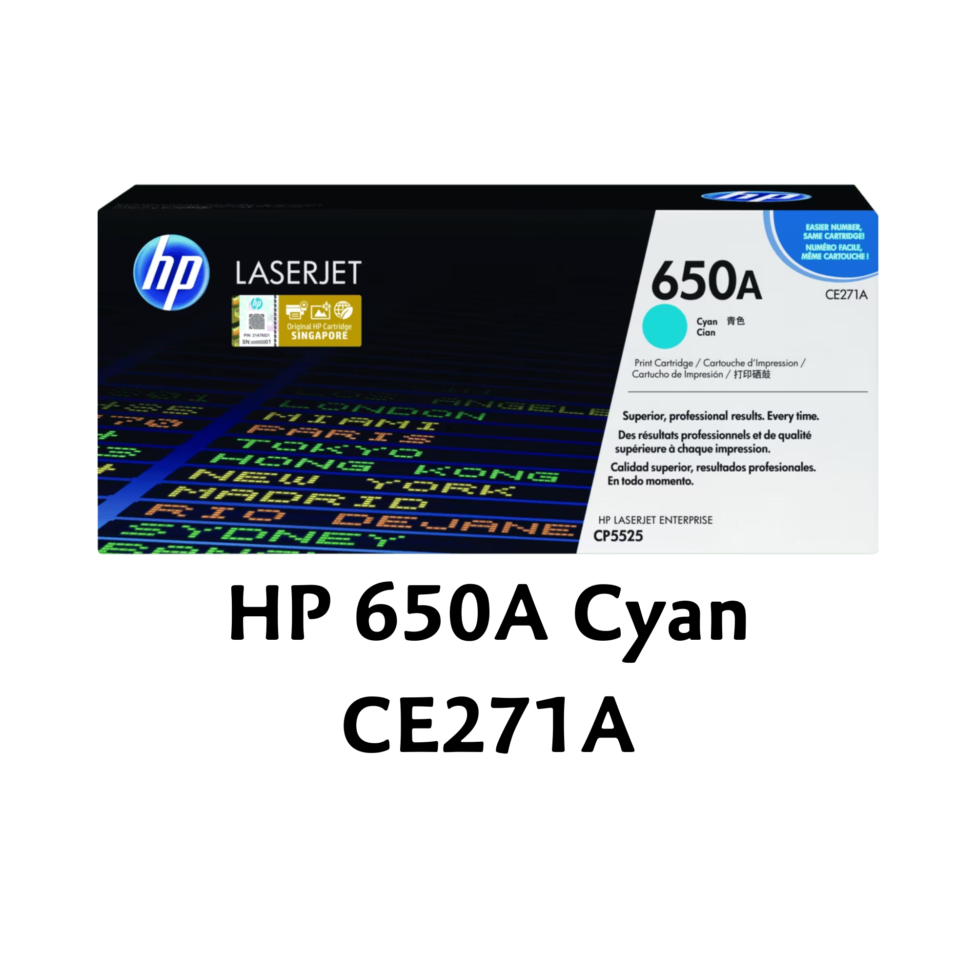 [ORIGINAL] HP 650A Toner Cartridge