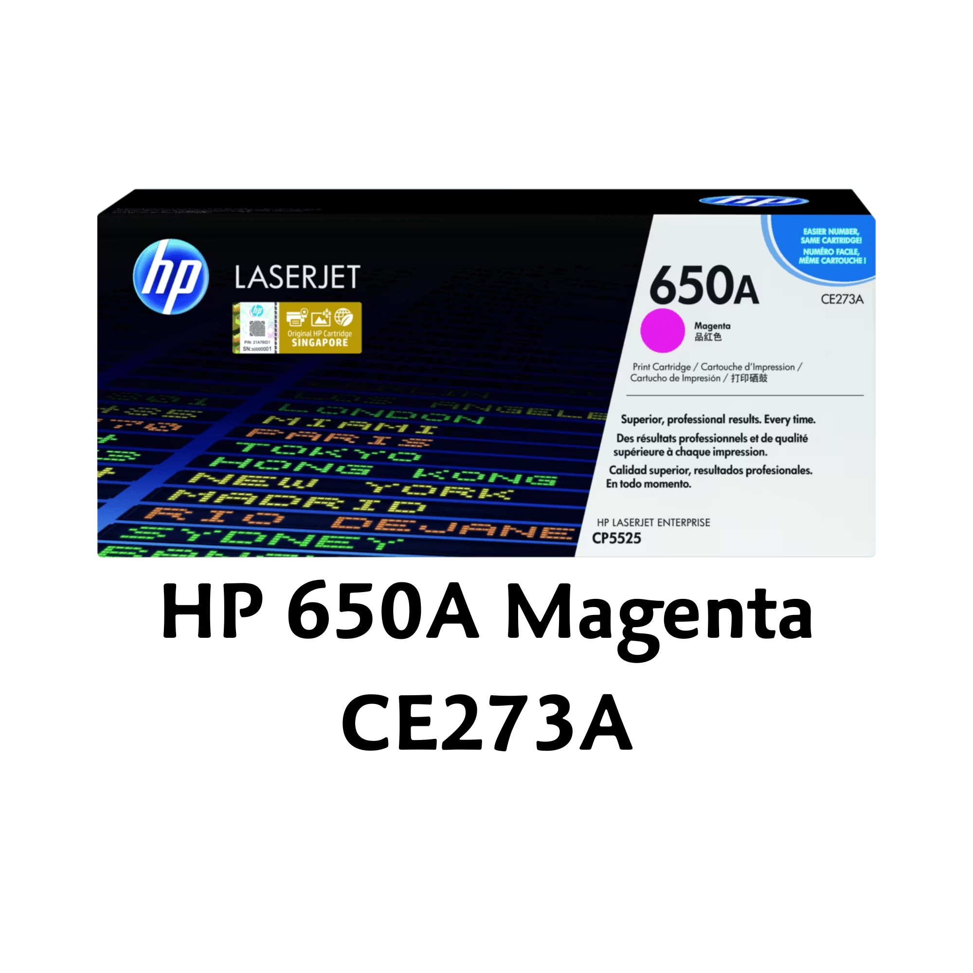 [ORIGINAL] HP 650A Toner Cartridge