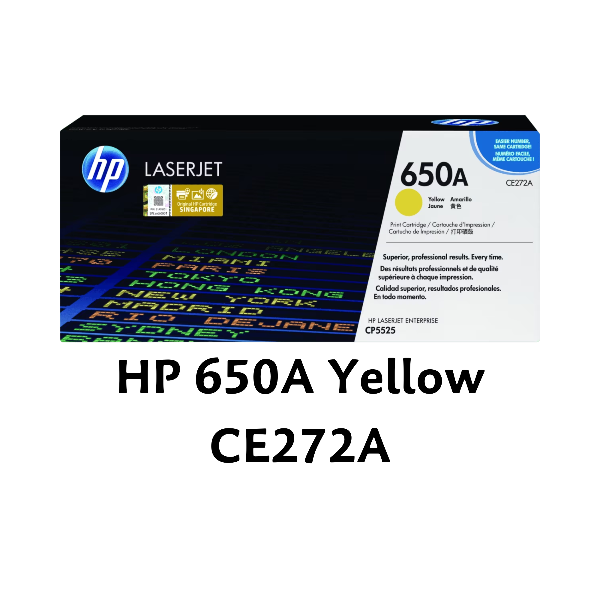 [ORIGINAL] HP 650A Toner Cartridge