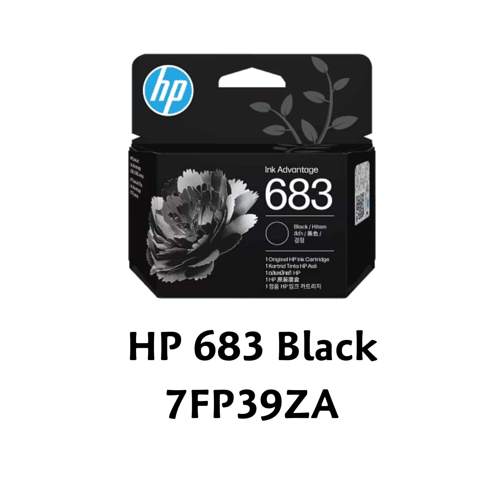 [ORIGINAL] HP 683 Black & Tri-Color Ink Cartridge