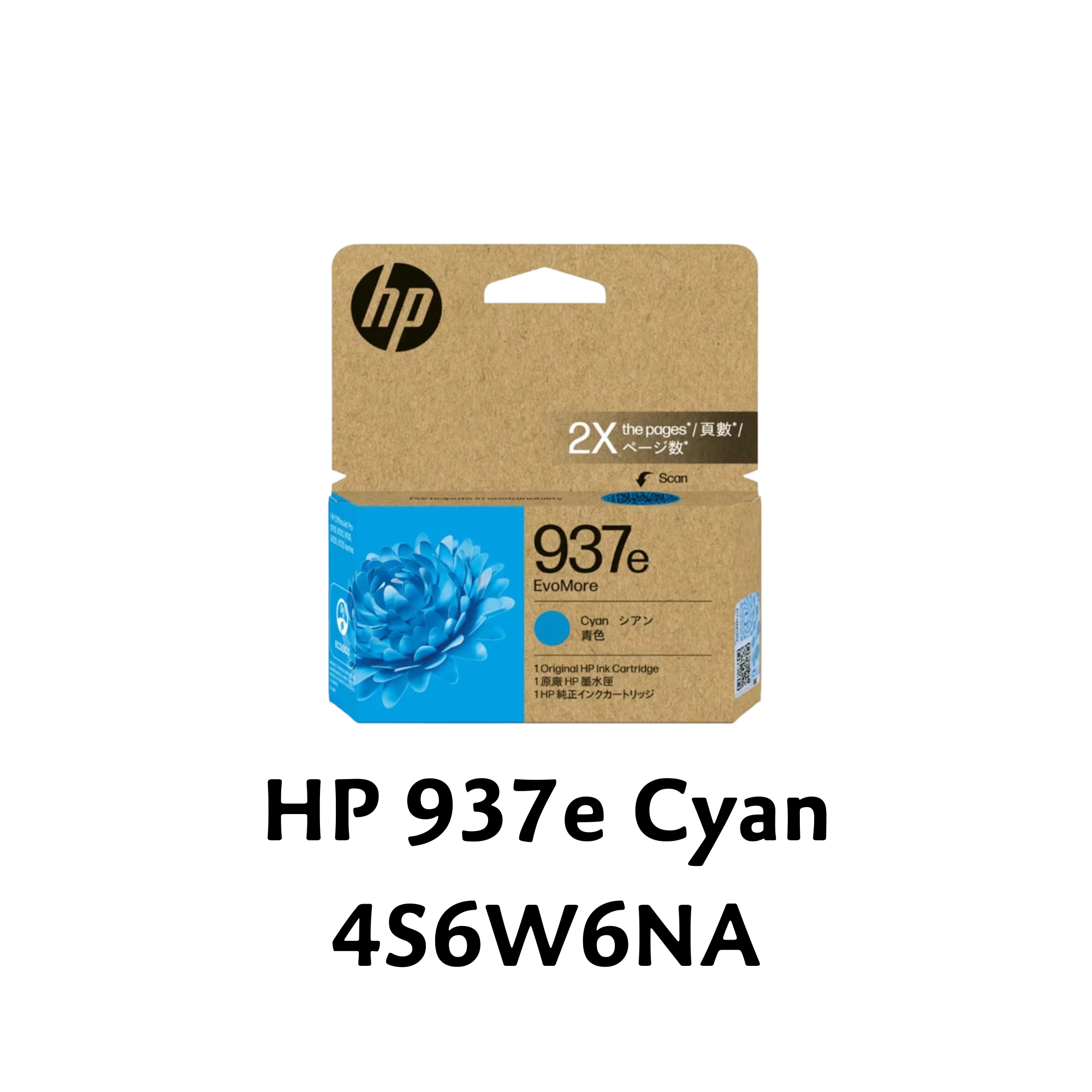 [ORIGINAL] HP 937e EvoMore Ink Cartridge
