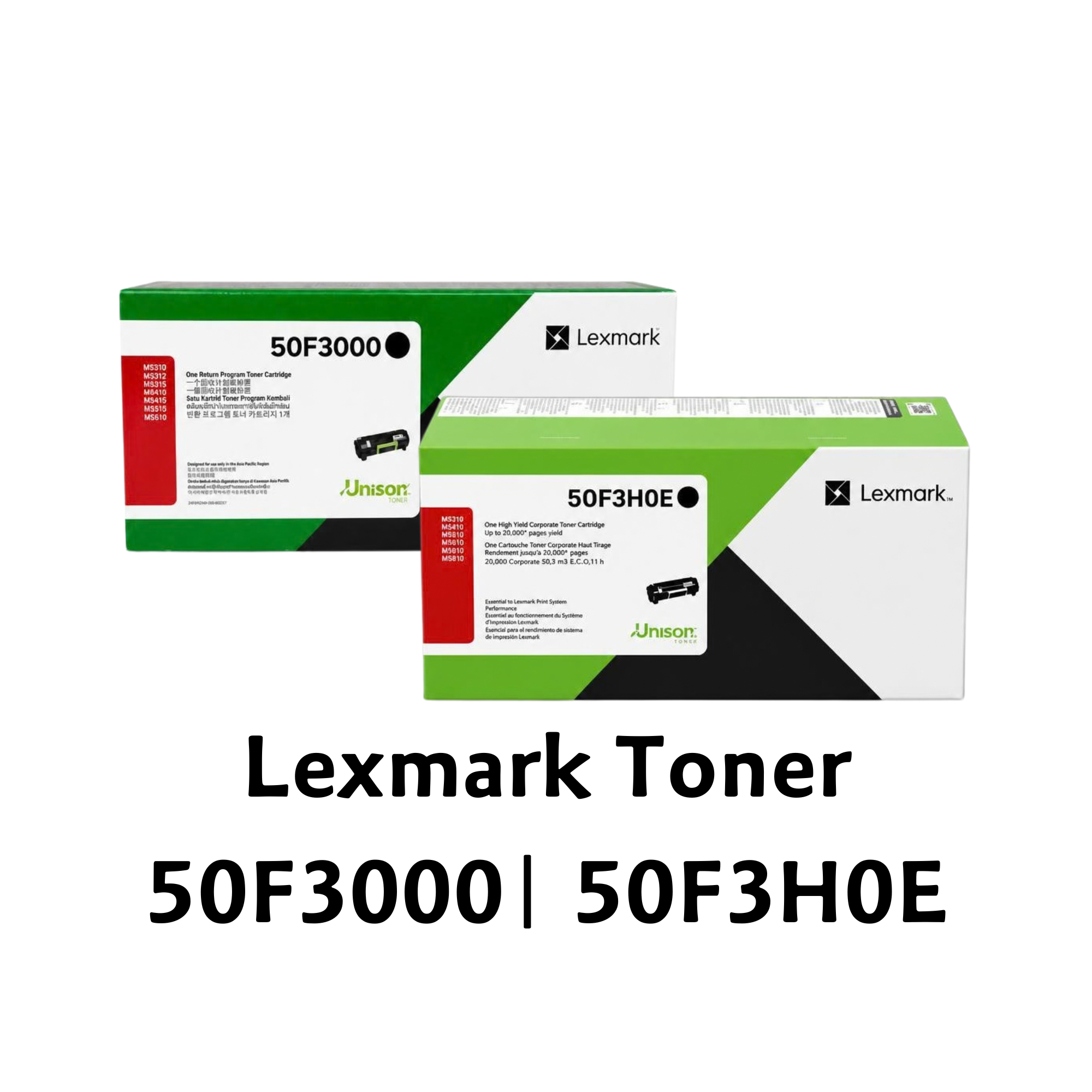 [ORIGINAL] Lexmark 50F3000 / 50F3H0E Toner Cartridge
