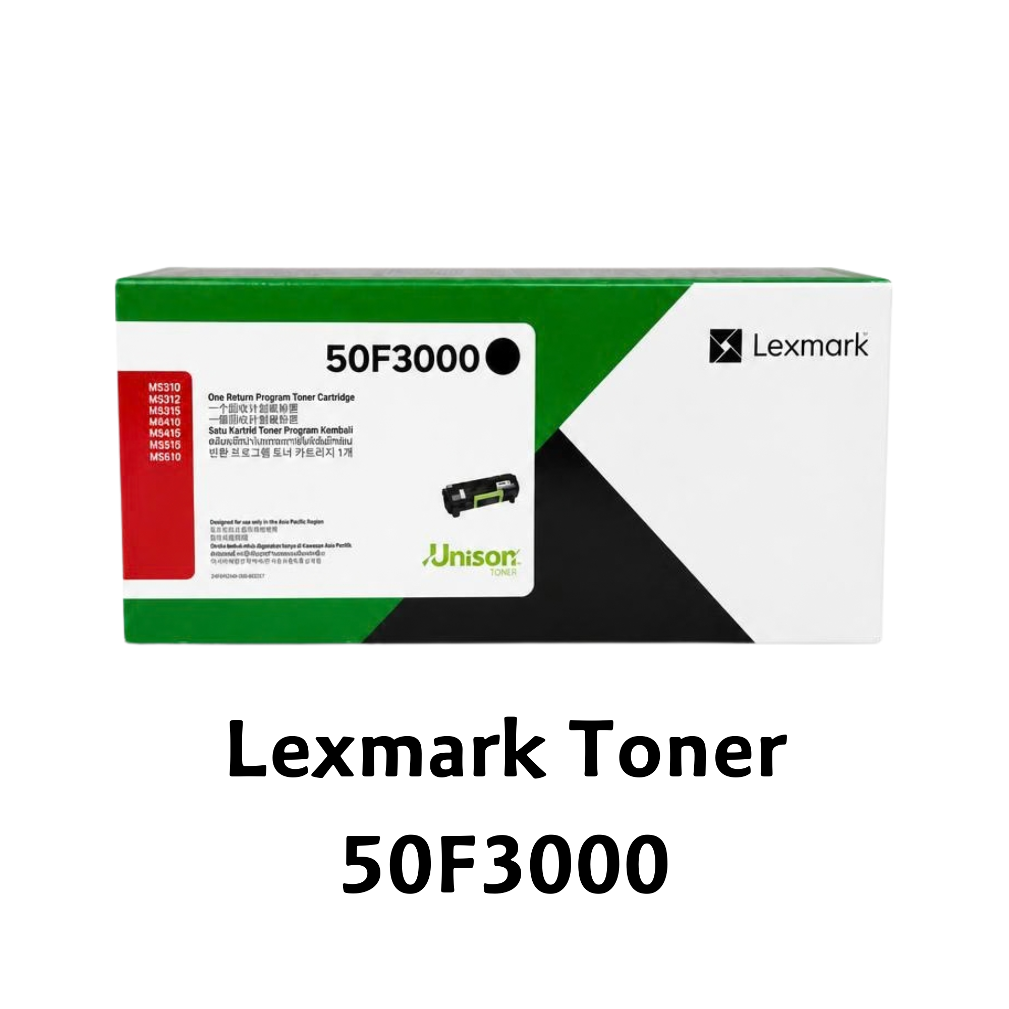 [ORIGINAL] Lexmark 50F3000 / 50F3H0E Toner Cartridge