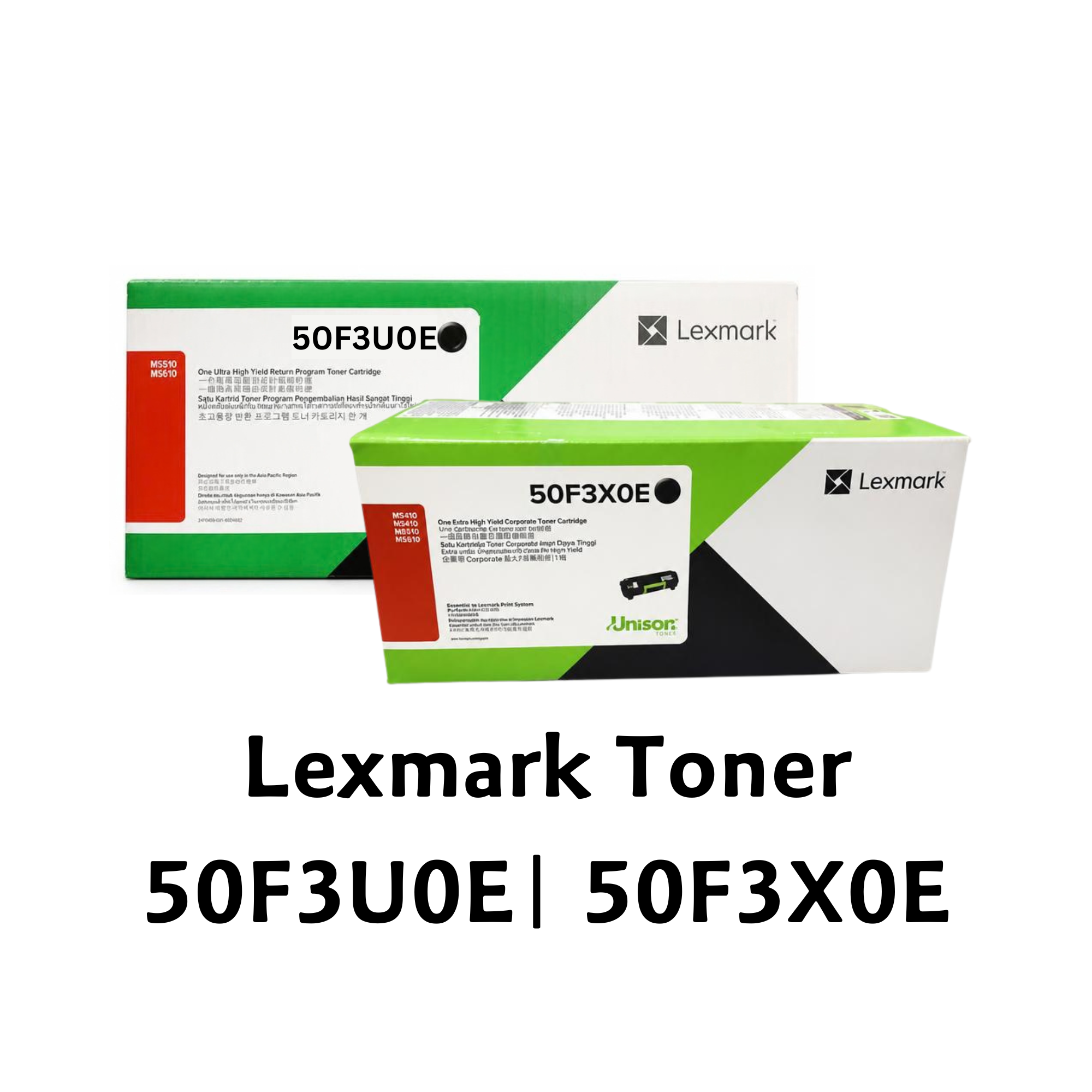[ORIGINAL] Lexmark 50F3000 / 50F3H0E / 50F3X0E / 50F3U0E Toner Cartridge