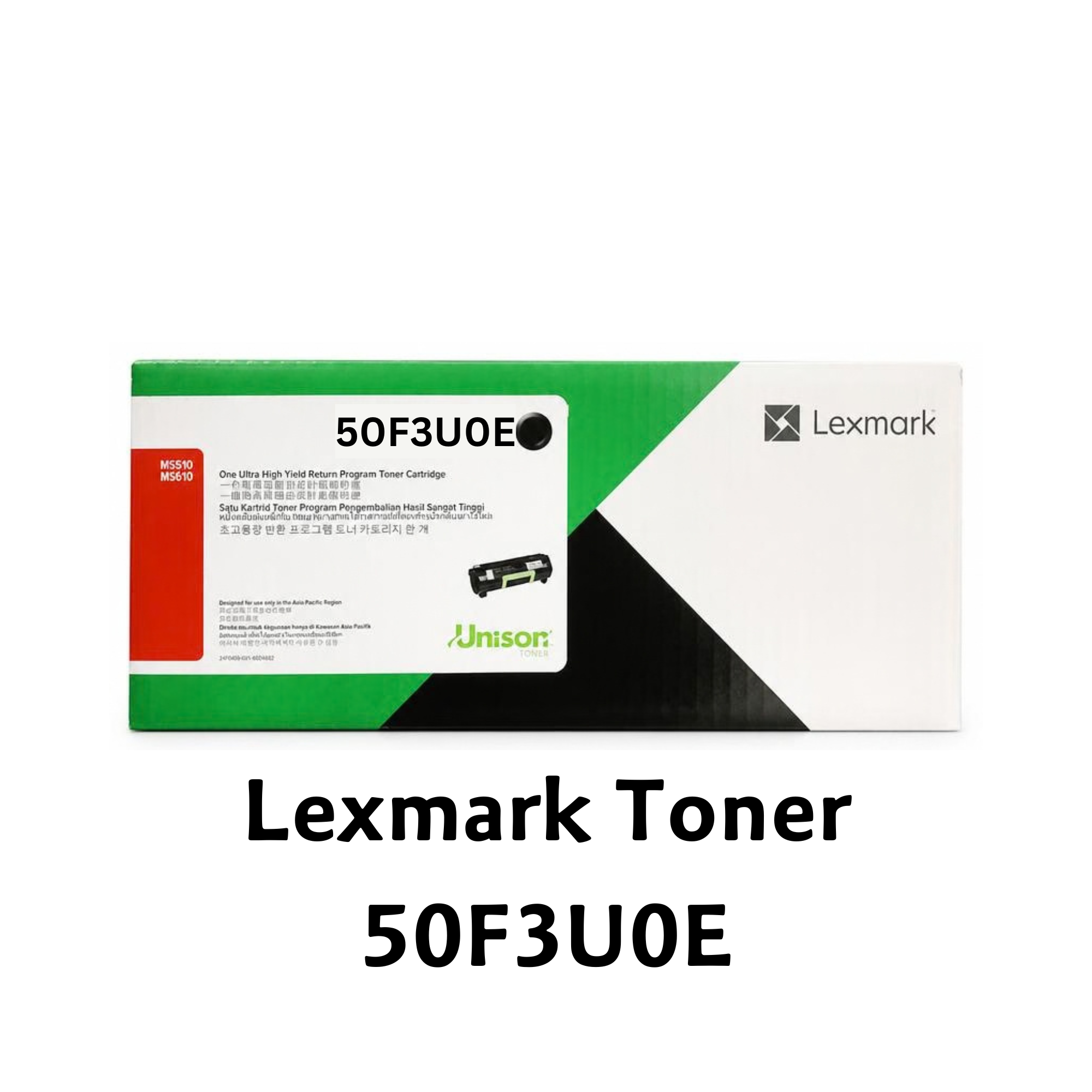 [ORIGINAL] Lexmark 50F3000 / 50F3H0E / 50F3X0E / 50F3U0E Toner Cartridge