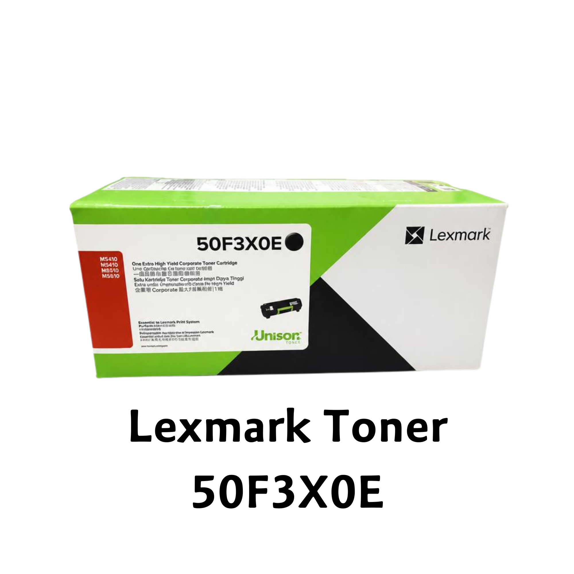[ORIGINAL] Lexmark 50F3000 / 50F3H0E / 50F3X0E / 50F3U0E Toner Cartridge
