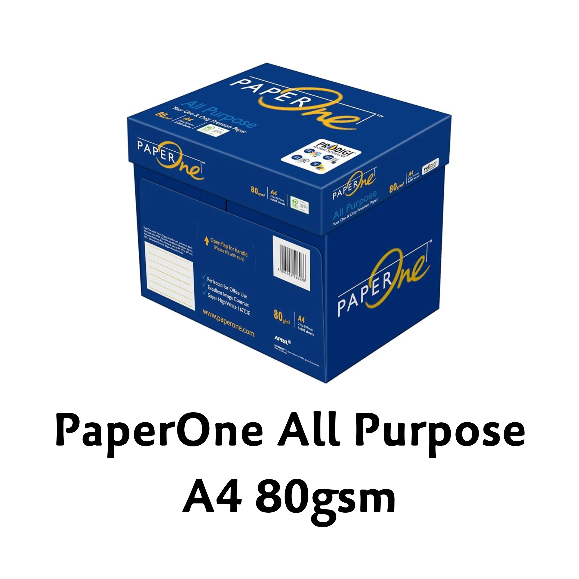 PaperOne Copier/All Purpose A4 Paper 70gsm/80gsm