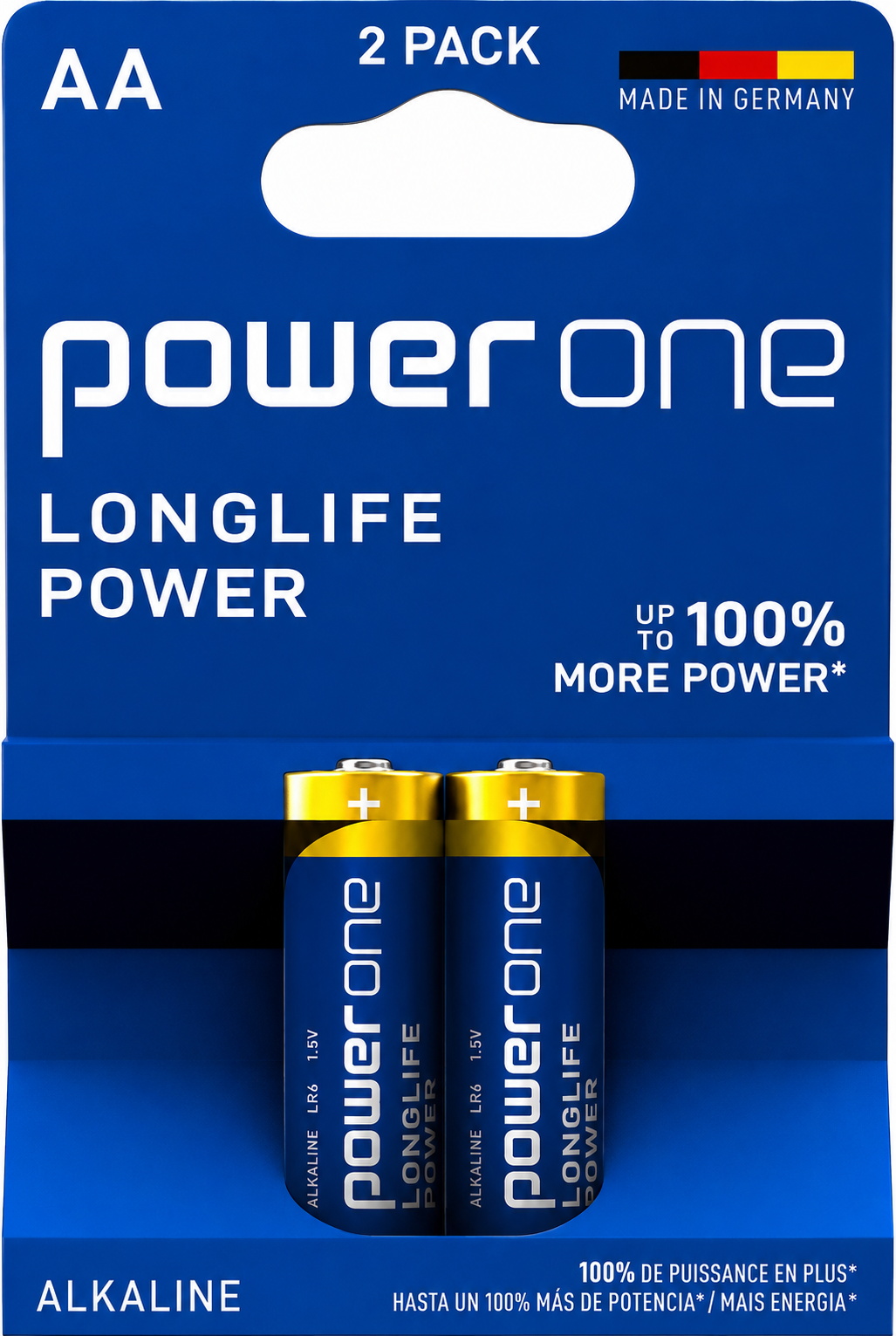 POWERONE Alkaline AA Battery