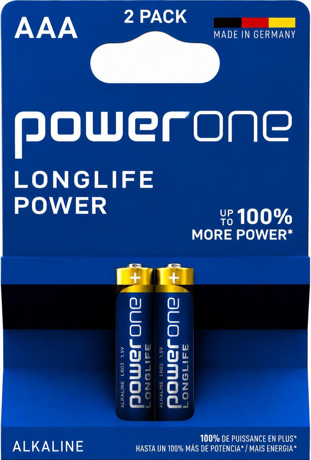 POWERONE Alkaline AAA Battery
