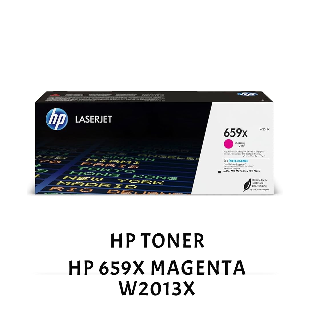 [ORIGINAL] HP Toner HP 659X Black Cyan Magenta Yellow W2010X W2011X W2012X W2013X