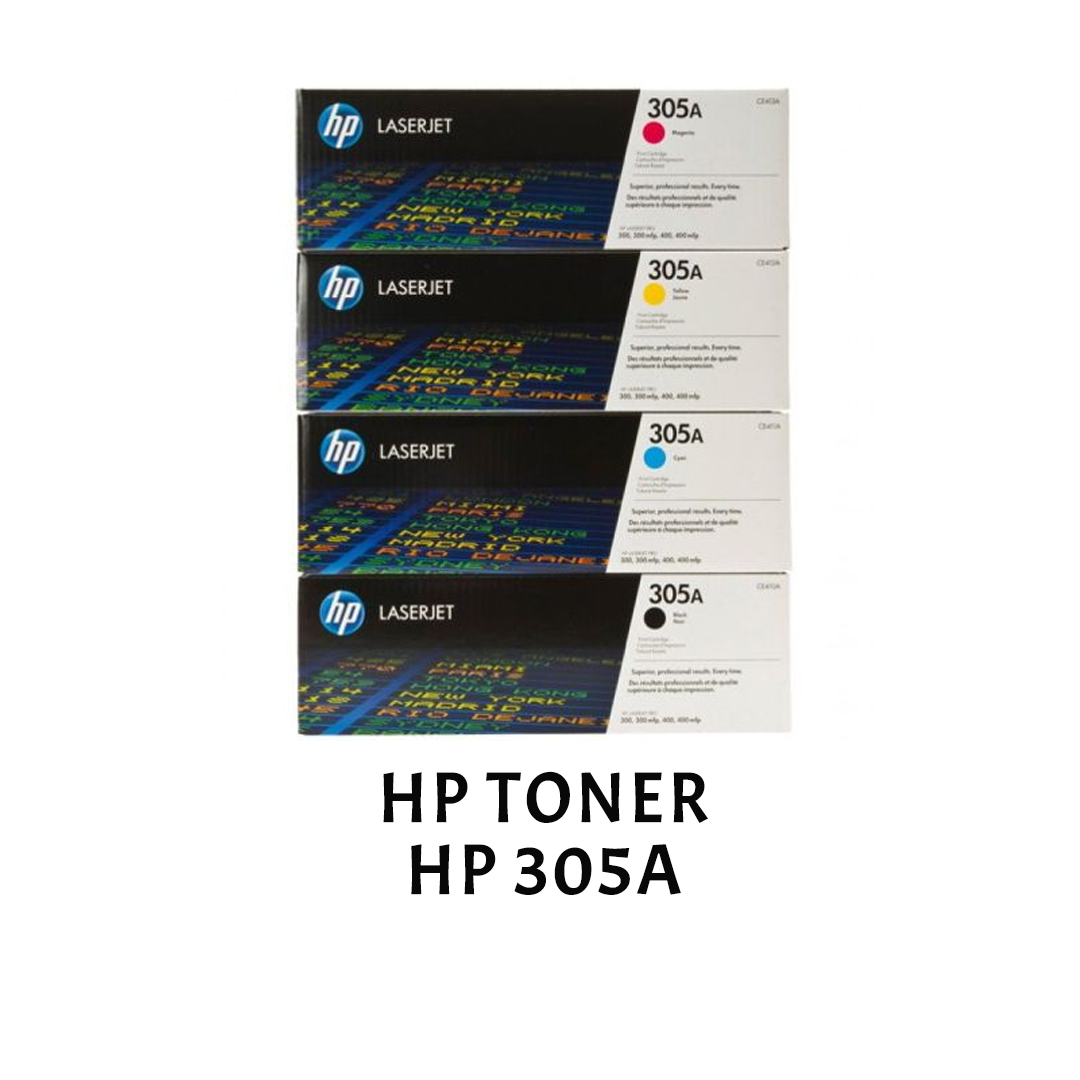 [ORIGINA] HP Toner Cartridge 305A Black Cyan Yellow Magenta CE410A CE410X CE411A CE412A CE413A