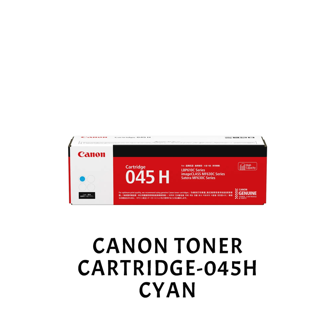 [ORIGINAL] Canon Toner Cartridge 045 / 045H Black Cyan Magenta Yellow