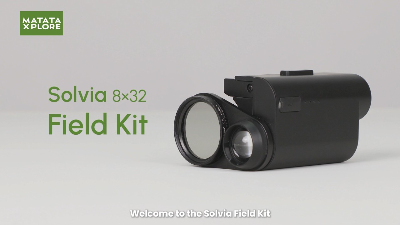 Solvia ED 8x32 AI Binoculars Pro with Multi-functions Field Kit