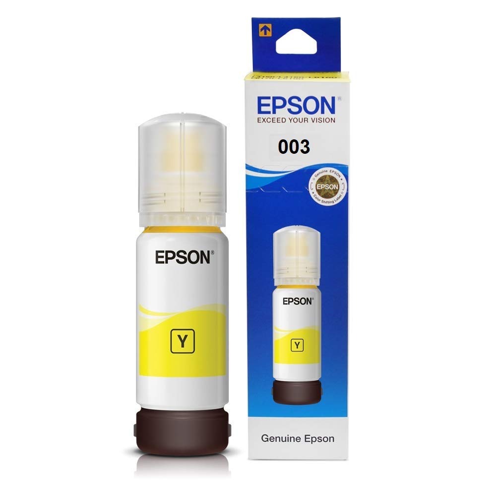 Epson Ink bottle 003 / C13T00V100 Black / C13T00V200 Cyan / C13T00V300 Magenta / C13T00V400 Yellow [ORIGINAL]