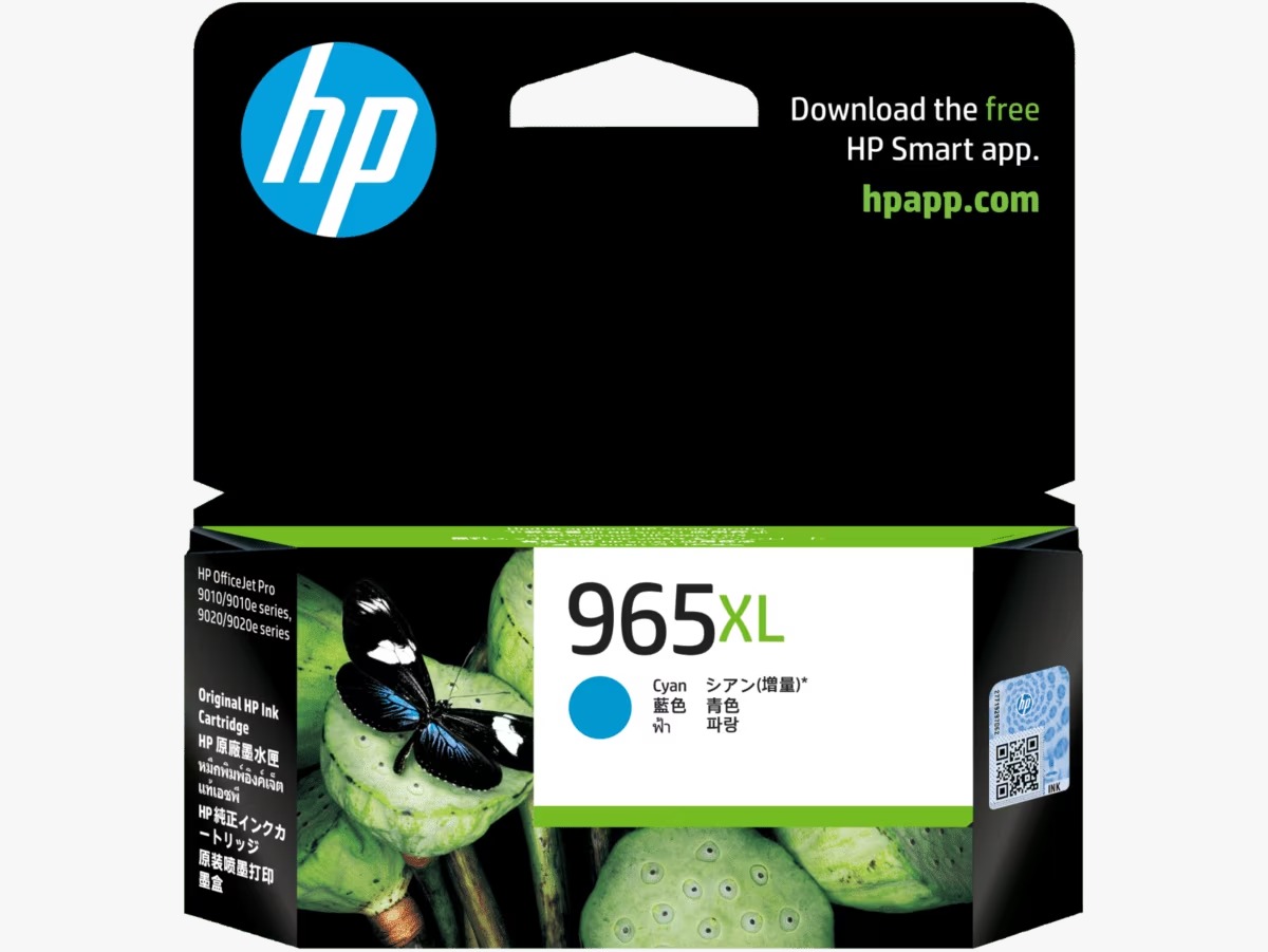 [Original] HP Ink Cartridge HP 965/965XL Black Cyan Magenta Yellow 