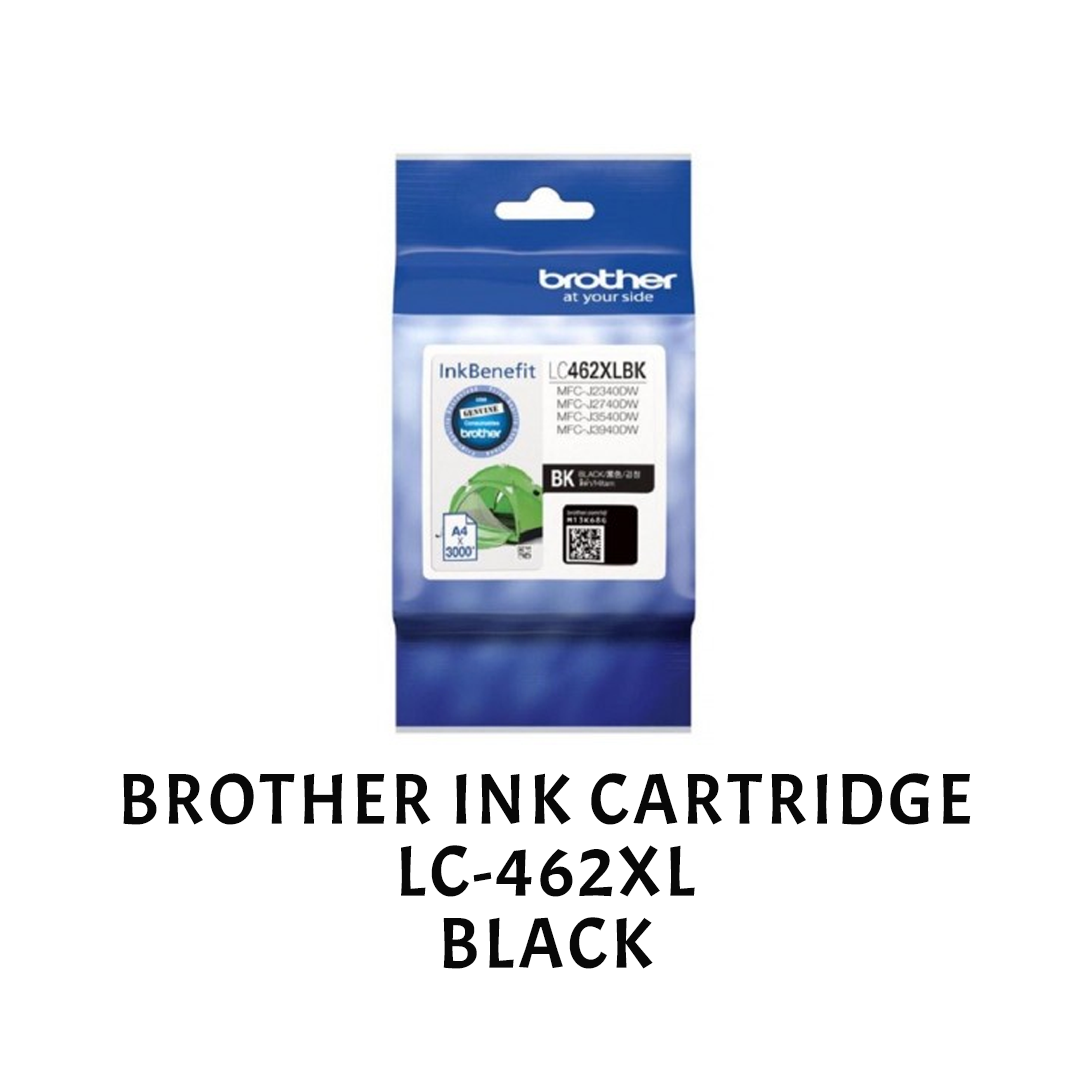 [ORIGINAL] Brother Ink Cartridge LC-462XL LC 462XL Black Cyan Magenta Yellow