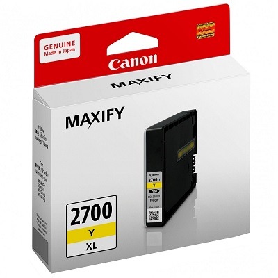 [ORIGINAL] Canon PGI-2700/PGI-2700XL Black Cyan Magenta Yellow Ink Cartridge