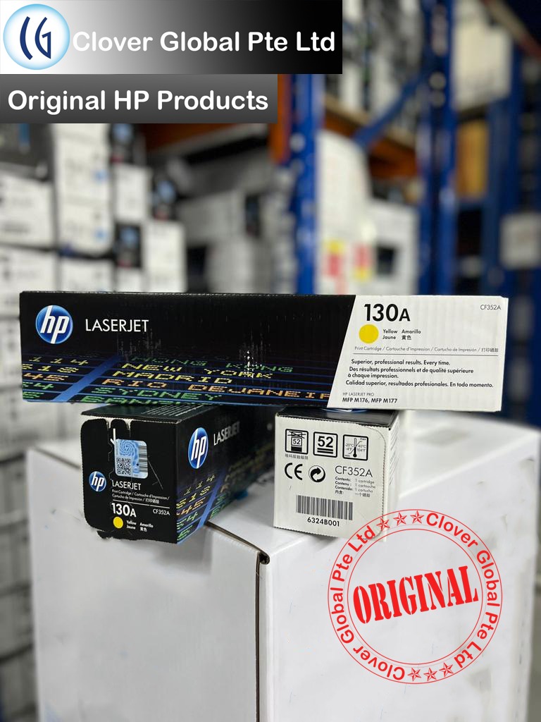 [ORIGINAL] HP Toner Cartridge 130A Black Cyan Magenta Yellow CF350A CF351A CF352A CF353A
