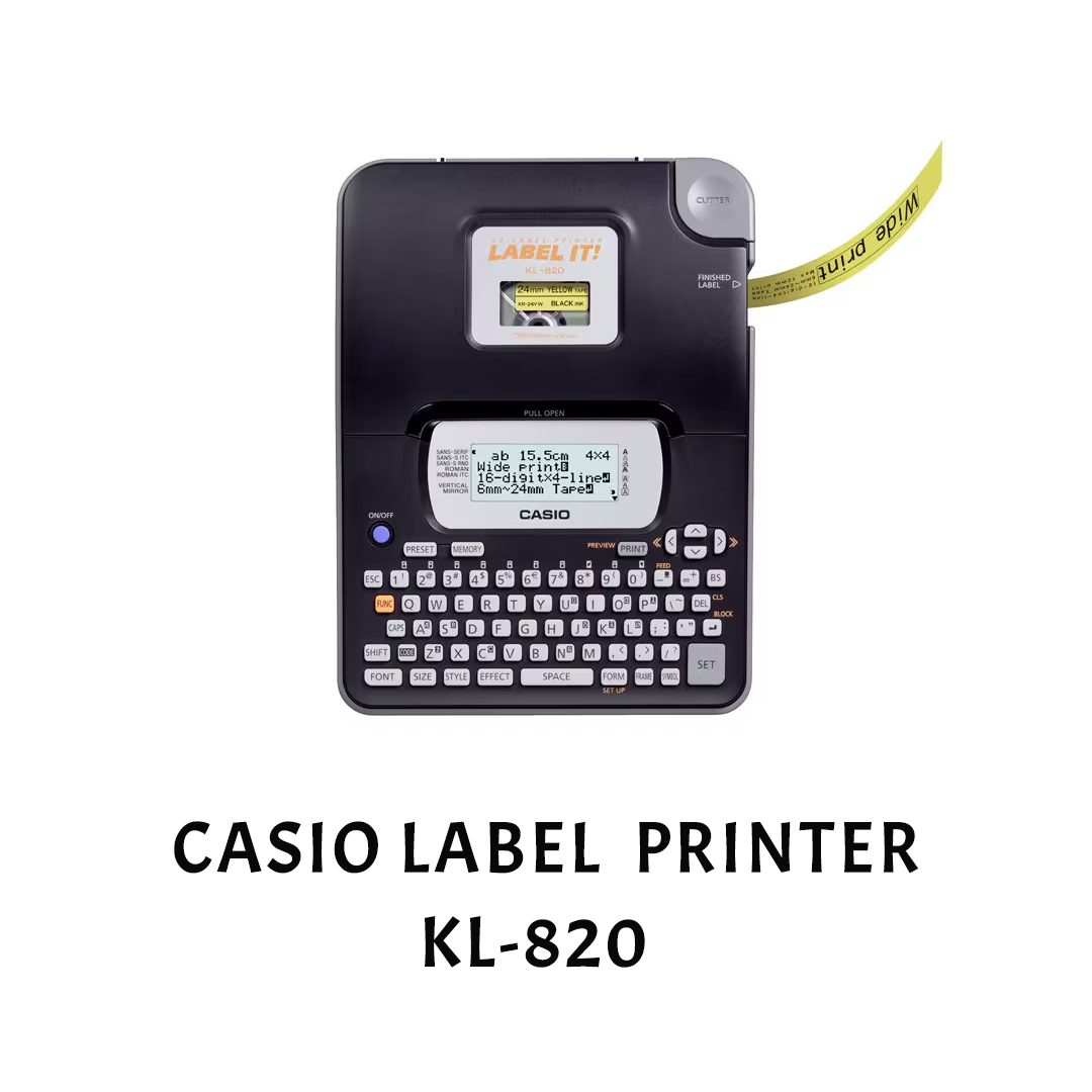 [Original] Casio EZ KL-820 KL 820 Label Printer
