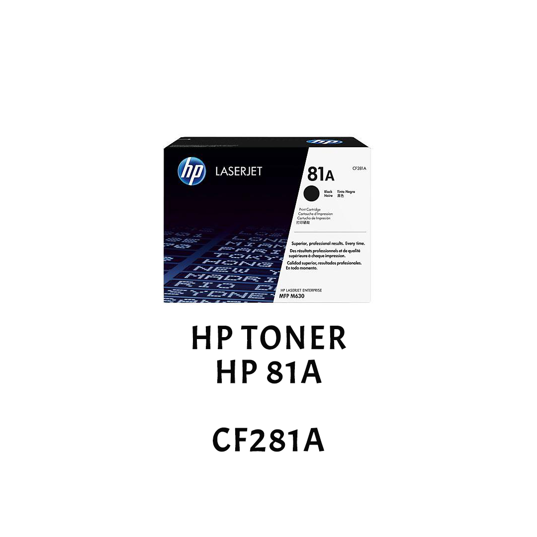 [ORIGINAL] HP Toner Cartridge 81A Black CF281A