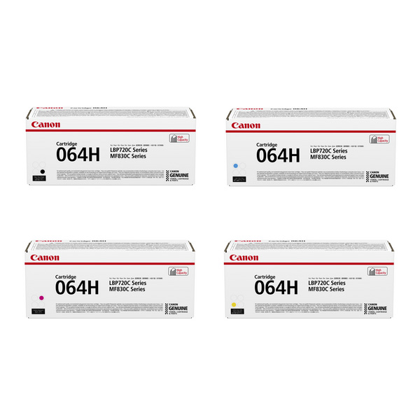 [ORIGINAL] Canon Toner Cartridge 064H Black Cyan Magenta Yellow