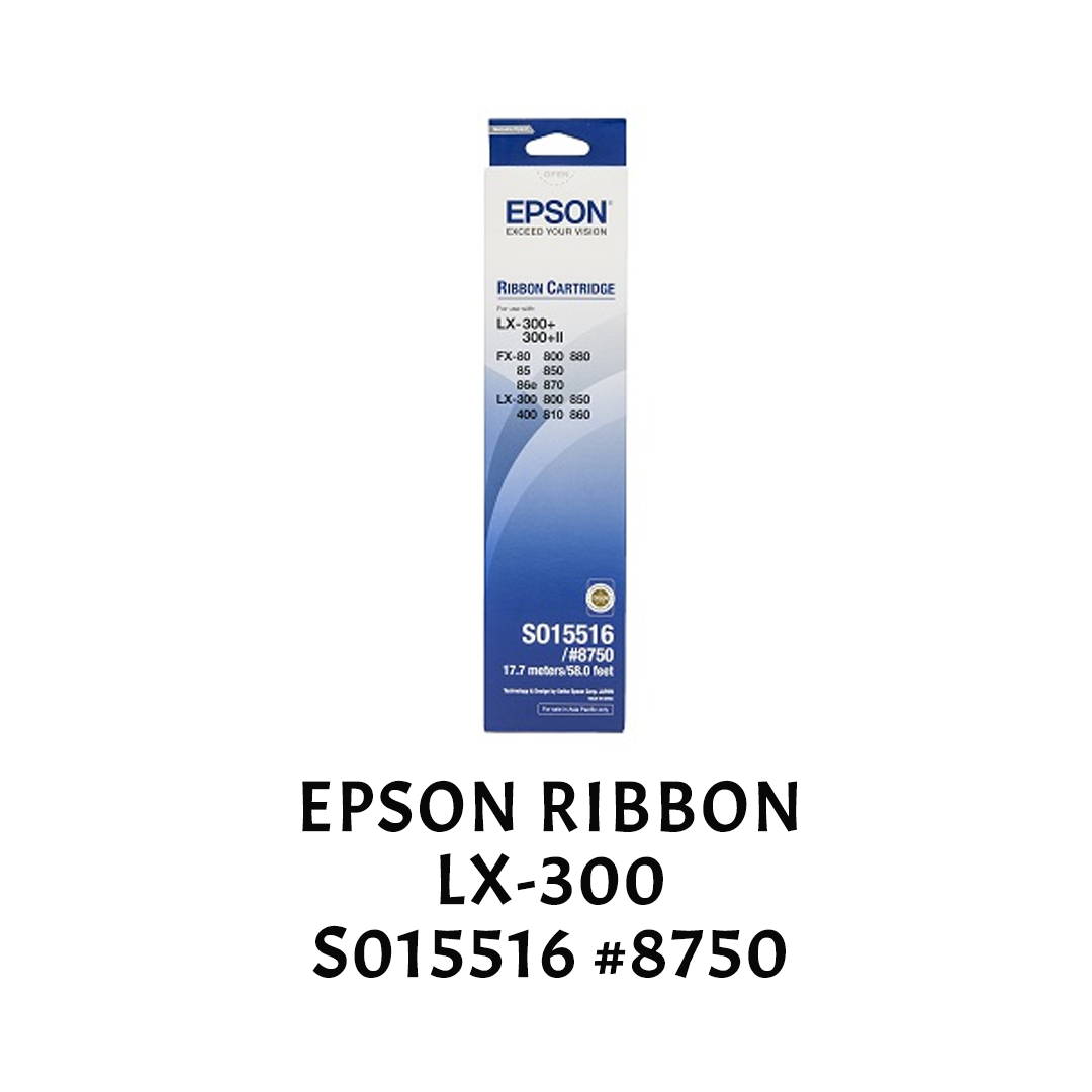 [ORIGINAL] Epson Ribbon Cartridge LX-300 #8750 S015516