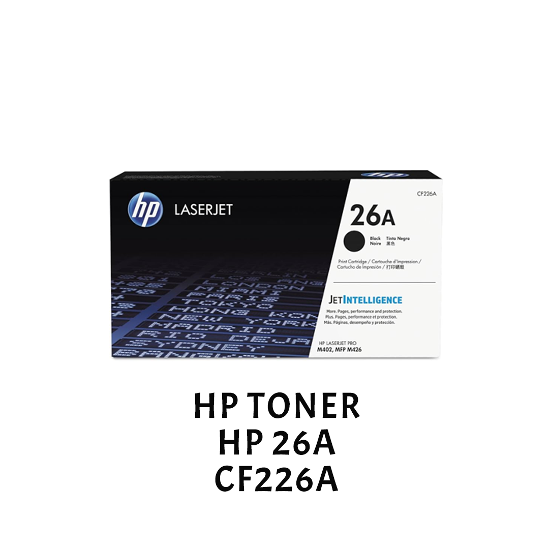 [ORIGINAL] HP Toner Cartridge 26A / 26X Black CF226A CF226X