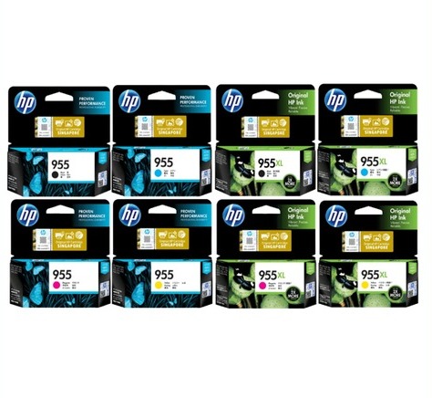 [ORIGINAL] HP Ink Cartridge HP 955/955XL Black Cyan Magenta Yellow