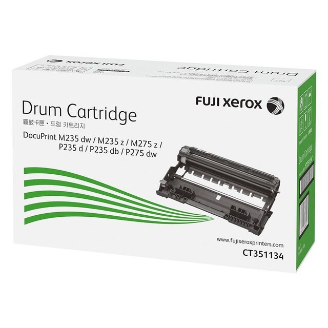 [ORIGINAL] Fujifilm Fuji Xerox Toner Cartridge CT202877 / CT202878 & Drum CT351134