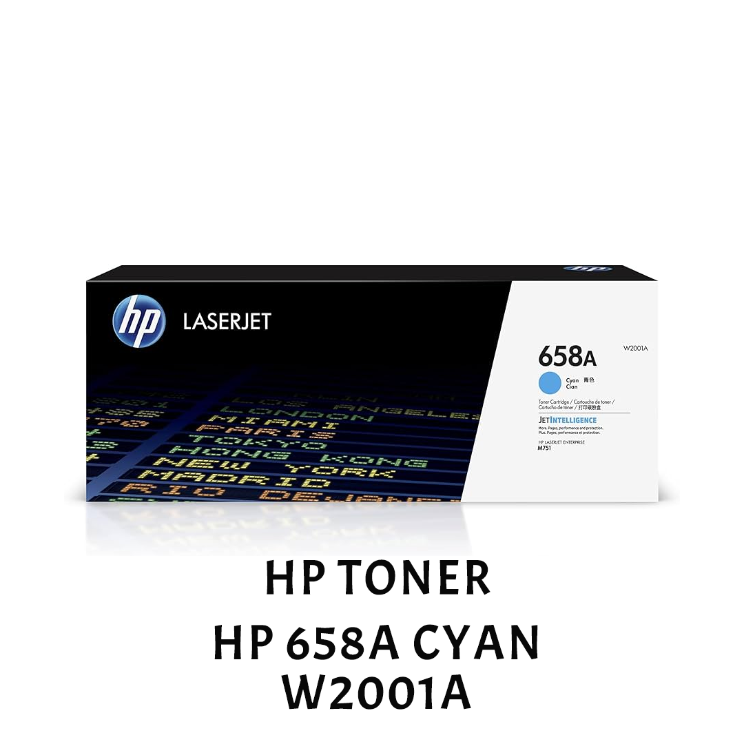 [ORIGINAL] HP Toner HP 658A Black Cyan Magenta Yellow W2000A W2001A W2002A W2003A