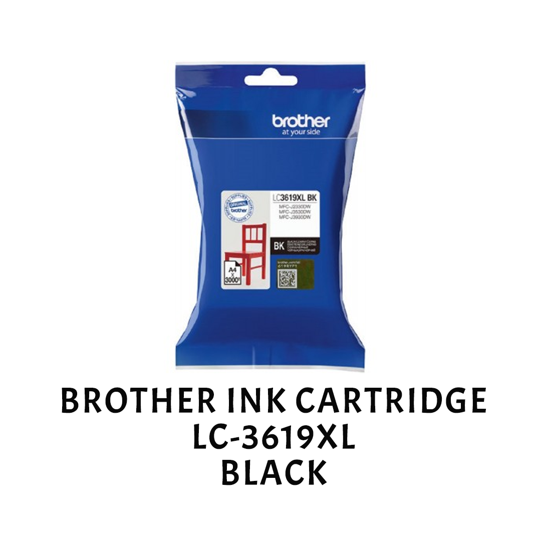 [ORIGINAL] Brother Ink Cartridges LC3619XL LC 3619 XL LC-3619XL Black Cyan Magenta Yellow