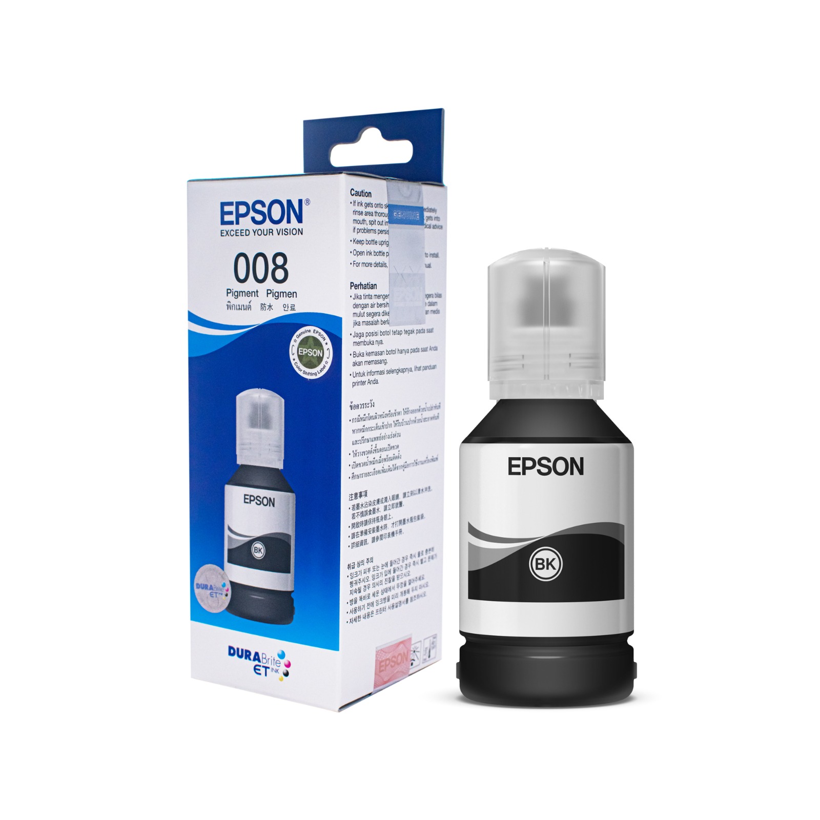 [ORIGINAL] Epson Ink Cartridge 008 Black Cyan Magenta Yellow C13T06G100 C13T06G200 C13T06G300 C13T06G400