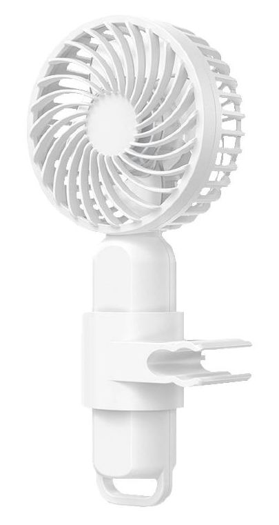 LEMOISTAR Handheld Mini Fan, 3 Speed Powerful Hand Fan, Small Pocket Fan, USB Rechargeable Battery Operated Personal Fan