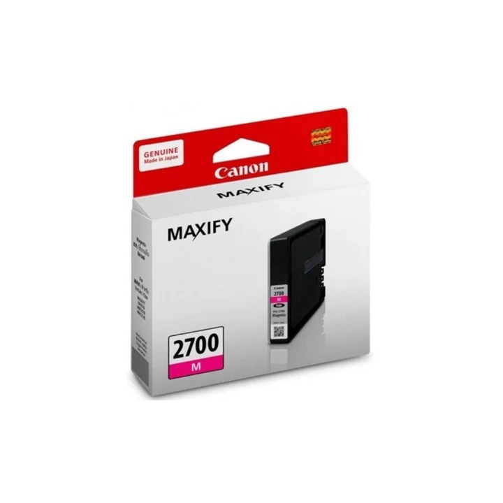 [ORIGINAL] Canon PGI-2700/PGI-2700XL Black Cyan Magenta Yellow Ink Cartridge