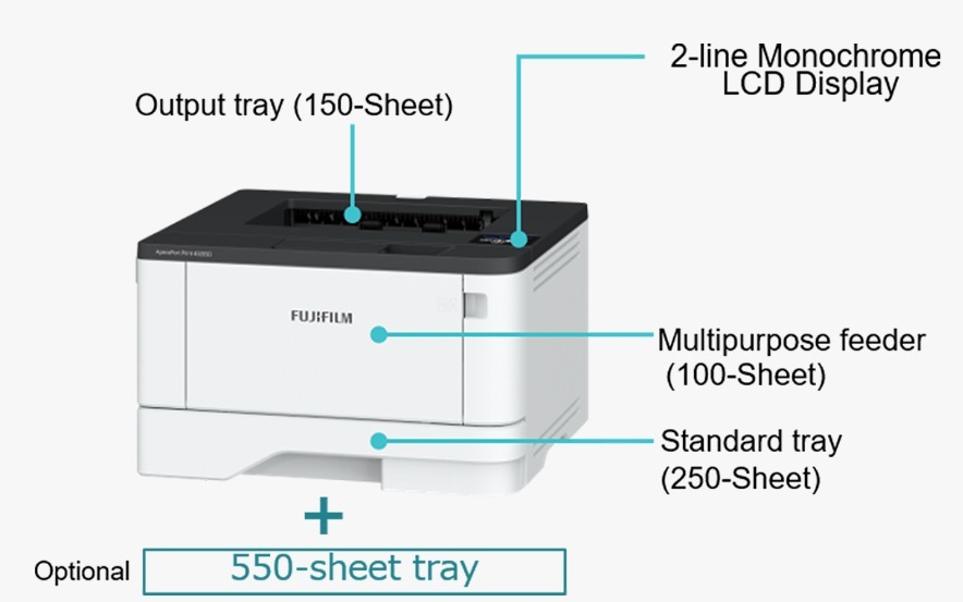 Fujifilm ApeosPort Print 4020SD / 4020 SD Wireless Monochrome Laser Printer [ORIGINAL]