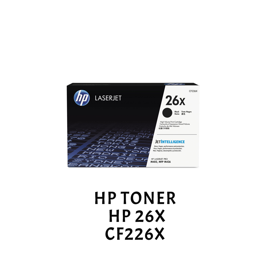 [ORIGINAL] HP Toner Cartridge 26A / 26X Black CF226A CF226X