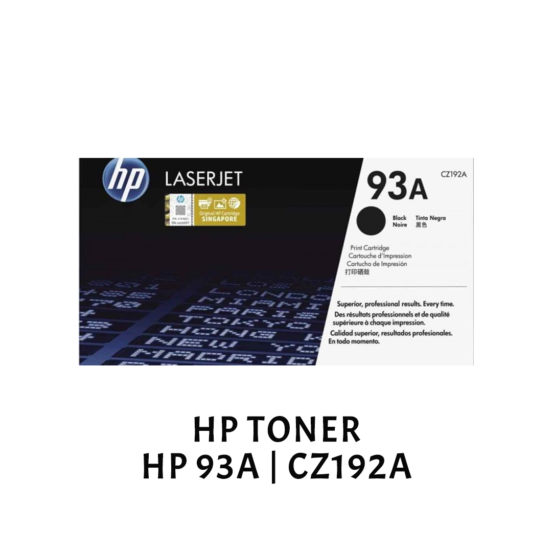 [ORIGINAL] HP Toner Cartridge 93A Black CZ192A