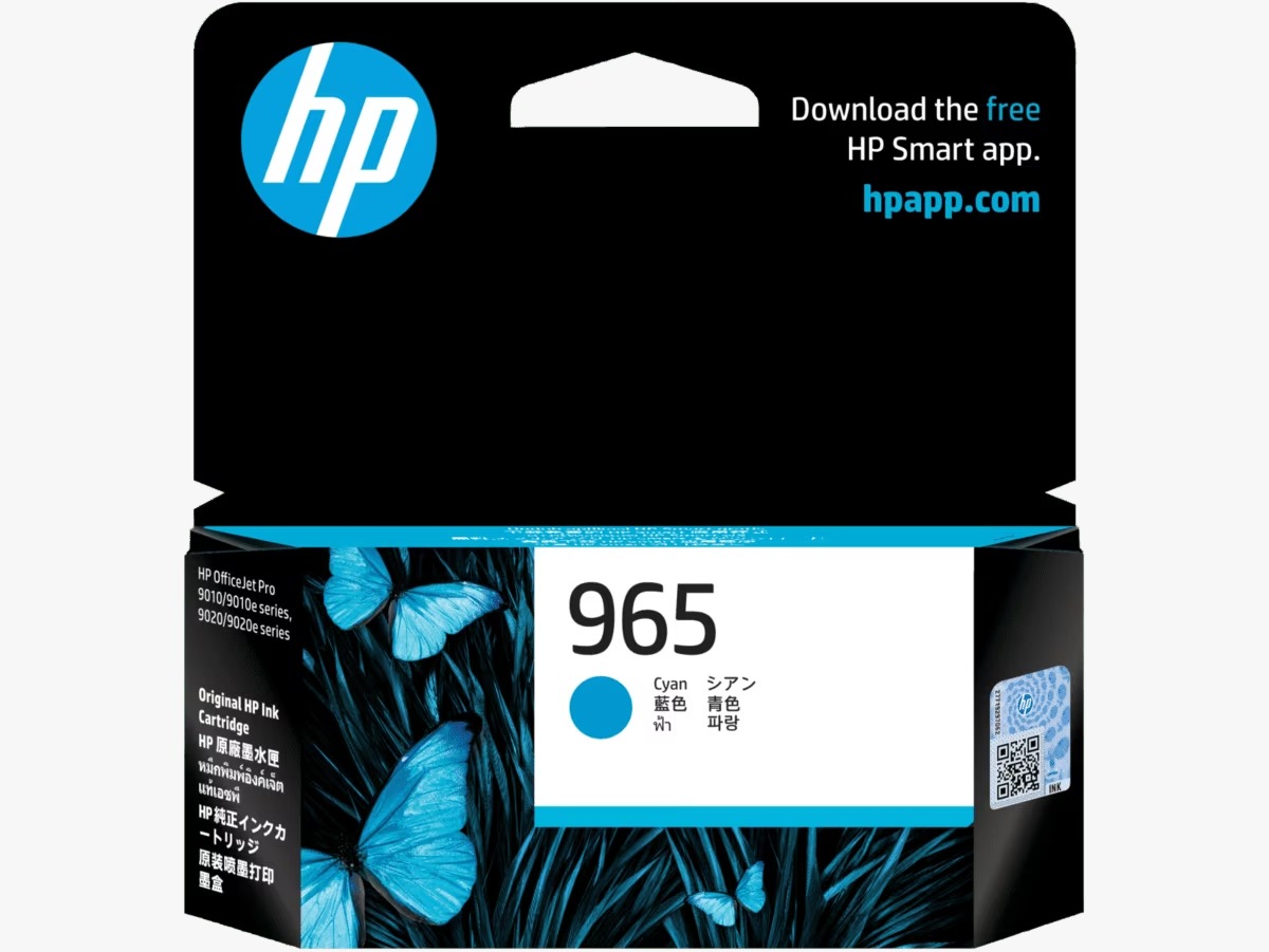 [Original] HP Ink Cartridge HP 965/965XL Black Cyan Magenta Yellow 