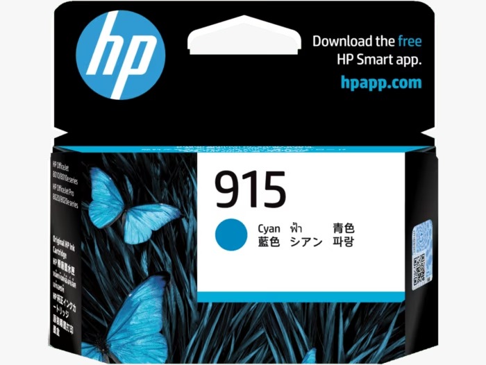 HP 915 / 915XL Black Cyan Magenta Yellow Ink Cartridge [ORIGINAL]