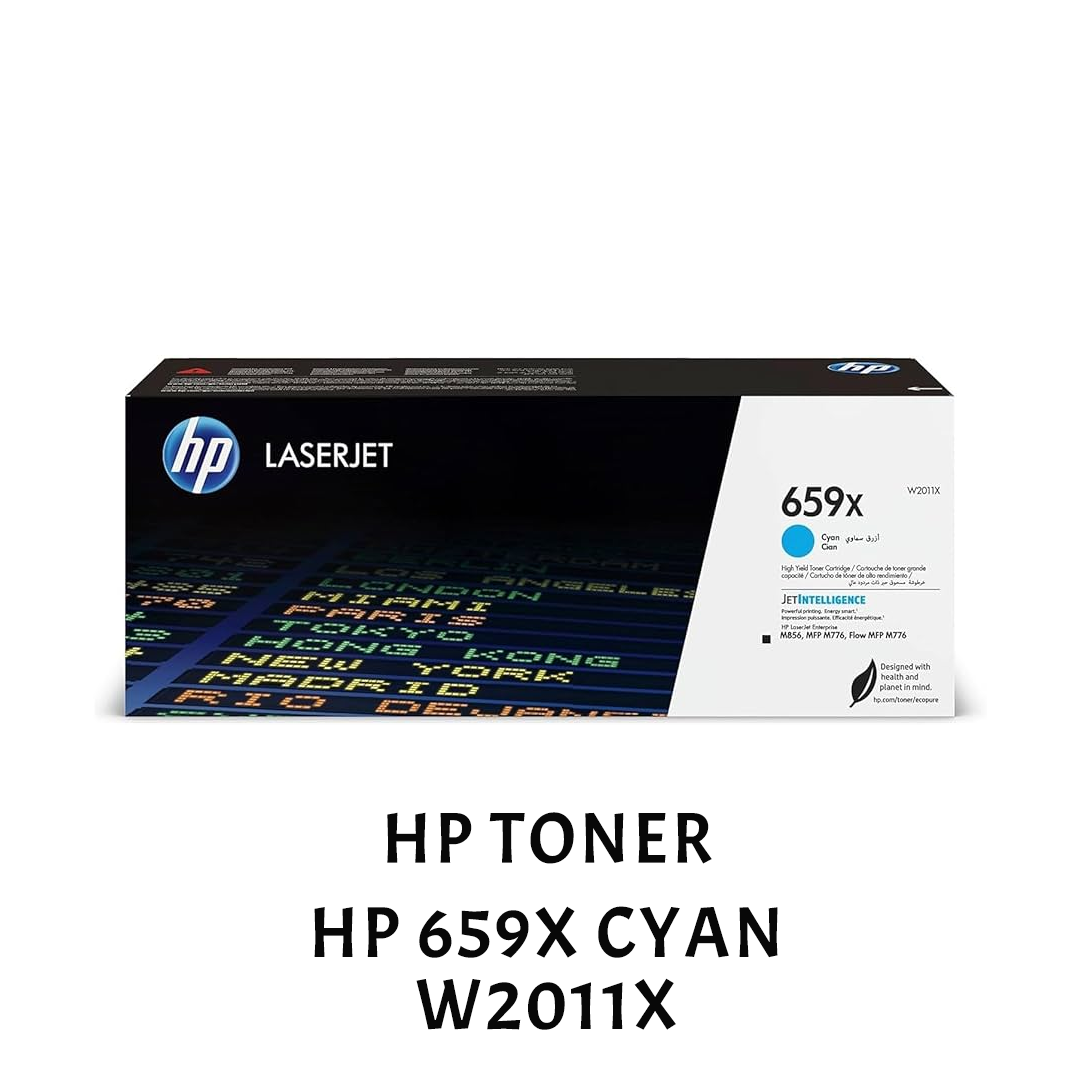 [ORIGINAL] HP Toner HP 659X Black Cyan Magenta Yellow W2010X W2011X W2012X W2013X