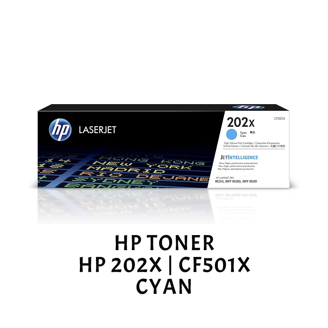 [ORIGINAL] HP Toner Cartridge 202A / 202X Black Cyan Yellow Magenta CF500A CF500X CF501A CF501X CF502A CF502X CF503A CF503X
