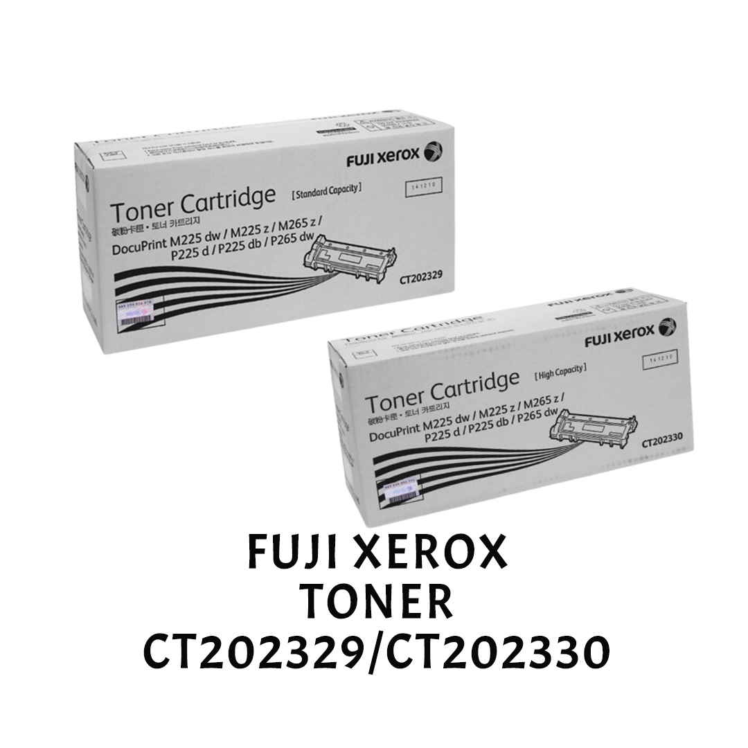 [Original] Fujifilm Fuji Xerox Black Toner CT202329 CT202330, Drum CT351055