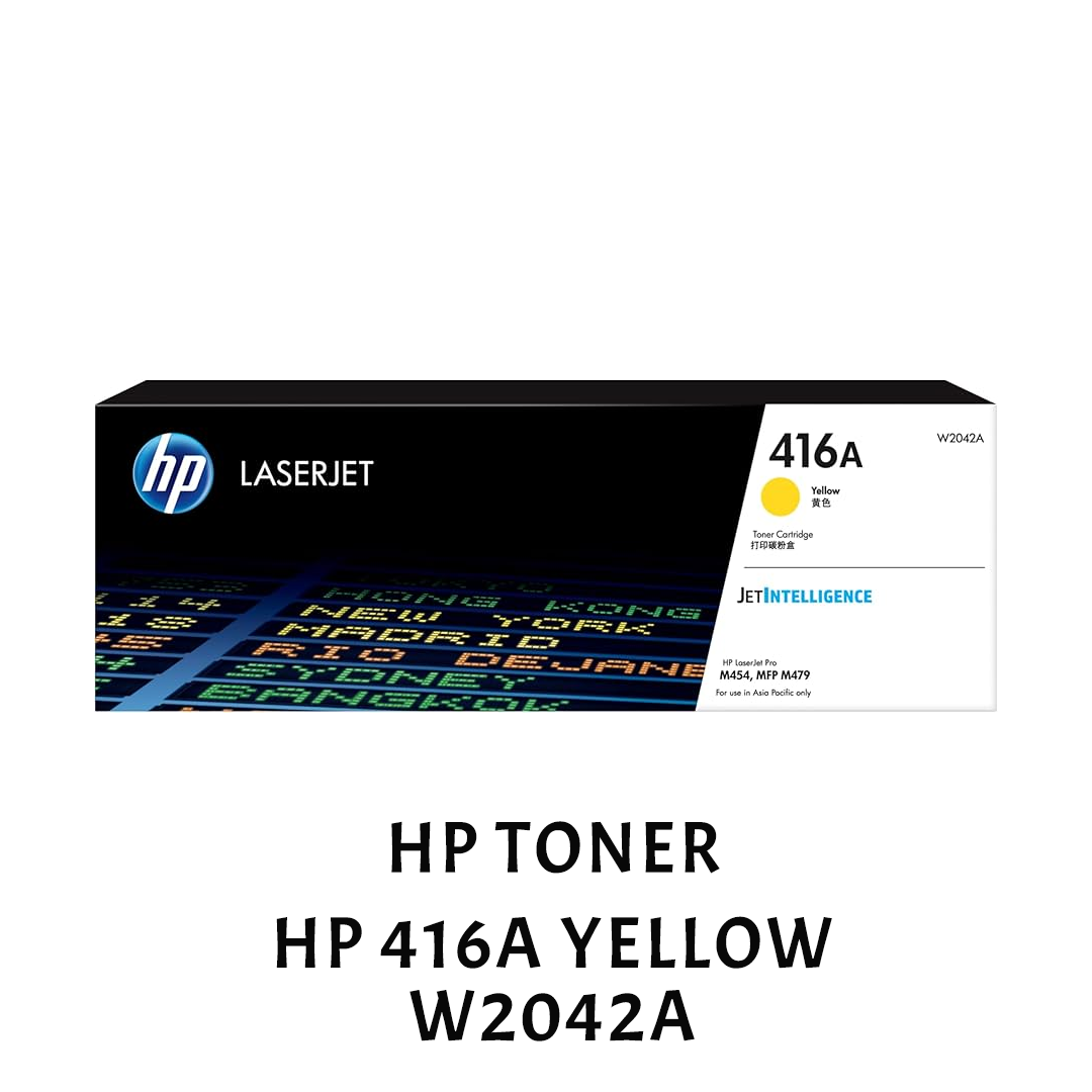[ORIGINAL] HP Toner Cartridge 416A Black Cyan Magenta Yellow W2040A W2041A W2042A & W2043A