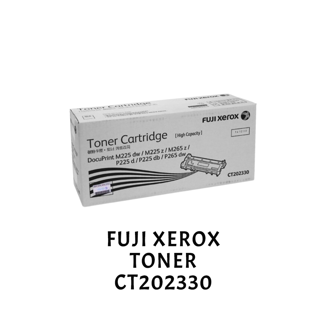 [Original] Fujifilm Fuji Xerox Black Toner CT202329 CT202330, Drum CT351055