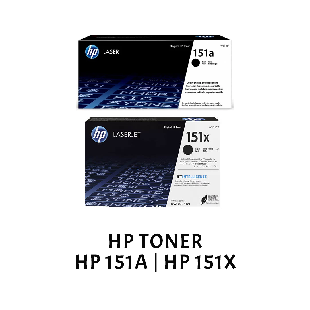 [ORIGINAL] HP Toner Cartridge 151A / 151X Black W1510A W1510X