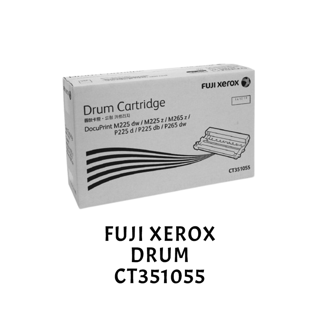 [Original] Fujifilm Fuji Xerox Black Toner CT202329 CT202330, Drum CT351055