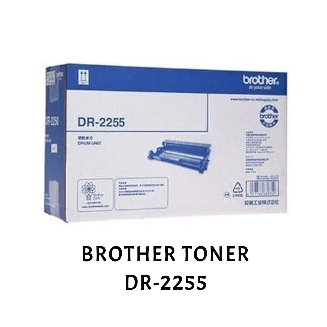 [ORIGINAL] Brother Toner Cartridge  TN-2260 TN 2260 TN-2280 TN 2280 DR-2255 DR 2255