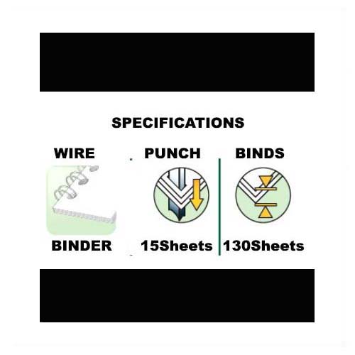 Fellowes Quasar Wire Manual Binder – Local Stock - 2 Year Carry-in Warranty
