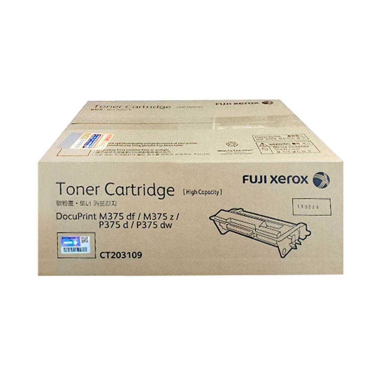 [ORIGINAL] Fujifilm Fuji Xerox Toner Cartridge CT203108 / CT203109 & Drum CT351174